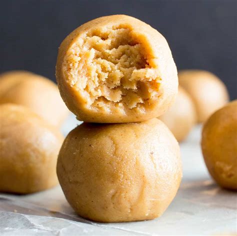 3 Ingredient Peanut Butter Balls - Beaming Baker