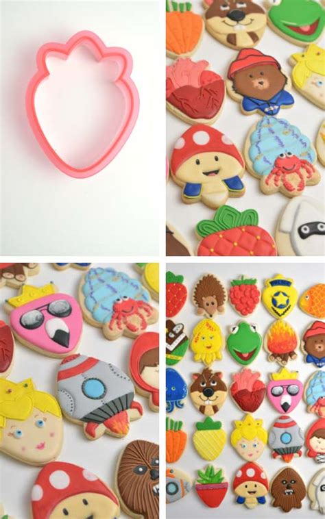30 Cookie Design Ideas with 1 Cookie Cutter - Haniela's