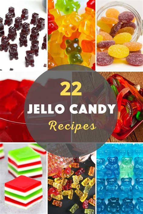 22 Jello Candy Recipes - IzzyCooking