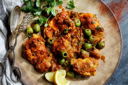 Moroccan Chicken Smothered in Olives Recipe - NYT Cooking