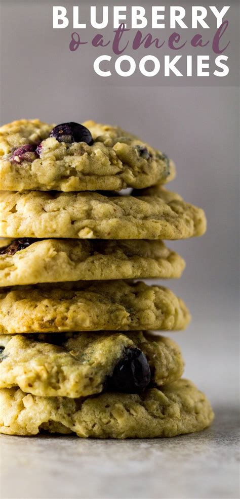 Blueberry Oatmeal Cookies - Marsha's Baking Addiction