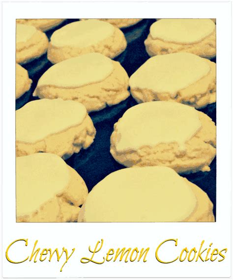Chewy Lemon Cookies Recipe - Honest And Truly!