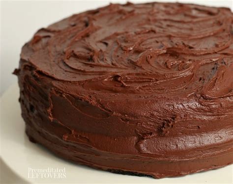 Chocolate Depression Cake Recipe - No eggs, no butter …