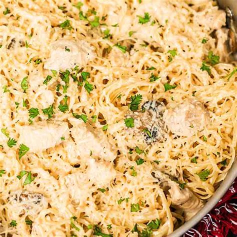 Easy Chicken Tetrazzini Recipe - Eating on a Dime