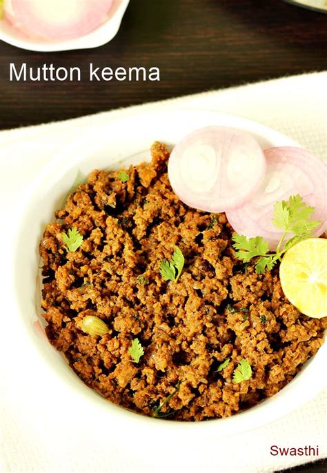 Keema recipe | Mutton keema curry recipe - Swasthi's …