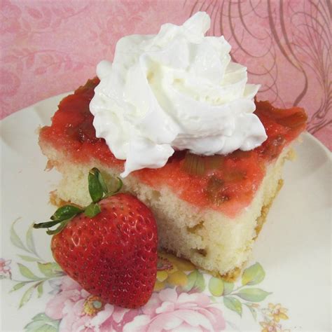 Rhubarb Upside Down Cake II - Allrecipes