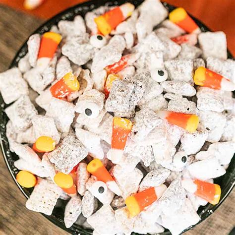 Halloween puppy chow recipe - Easy Halloween muddy …