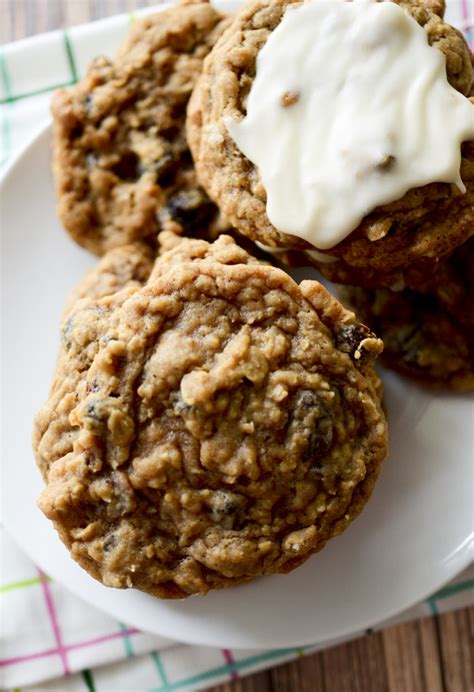 Soft and Chewy Oatmeal Raisin Cookies - Recipe Diaries