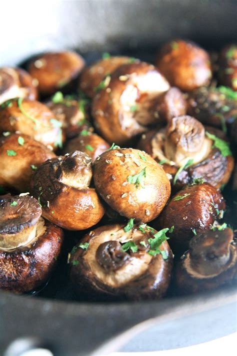 Steakhouse Sauteed Mushrooms - The Tasty Bite