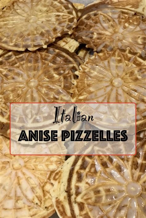 Italian Pizzelle Waffle Cookies - Whisk & Dine