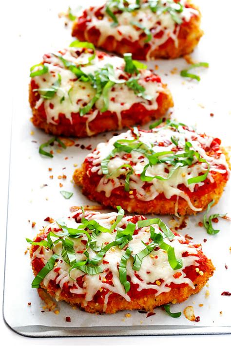 Spicy Baked Chicken Parmesan - Gimme Some Oven