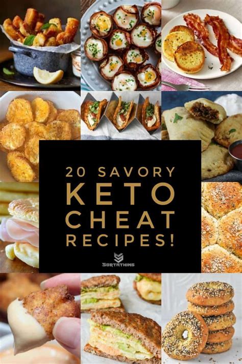 20 Irresistible Savory Keto Cheat Recipes - Sortathing …