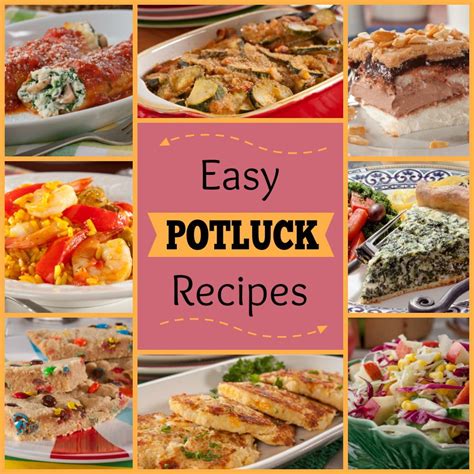 12 Easy Potluck Recipes - EverydayDiabeticRecipes.com