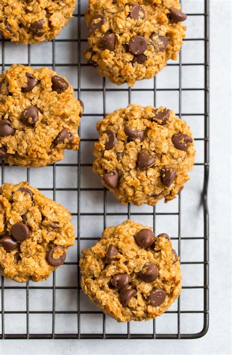 Healthy Peanut Butter Oatmeal Cookies {Soft & Chewy} – …