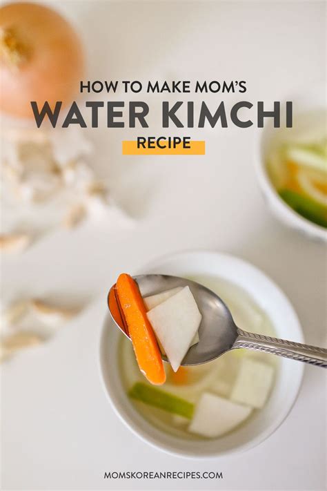 Mom's Radish Water Kimchi Dongchimi Recipe - Mom's …