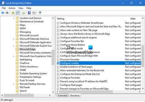 Configure how Microsoft Edge treats Cookies in Windows …