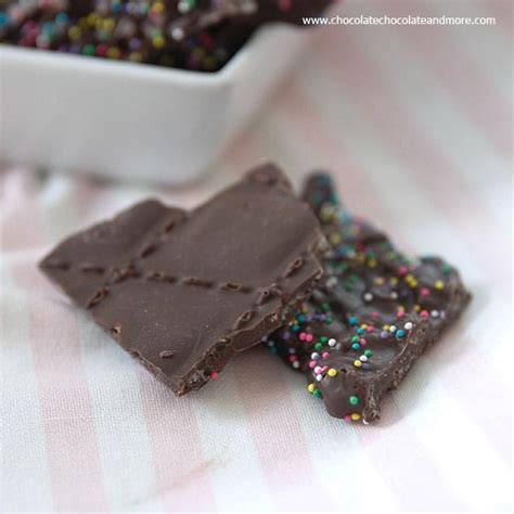 Crispy Chocolate Bark Candy - Chocolate Chocolate …