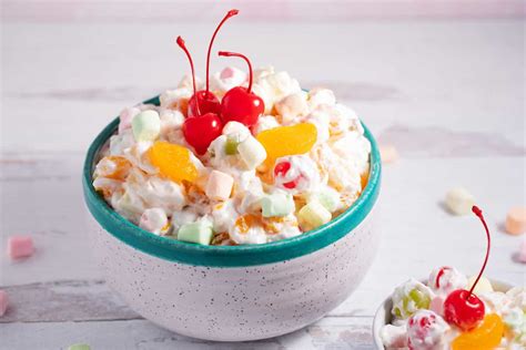 Easy Ambrosia Salad Recipe with Cool Whip - The Tasty Tip