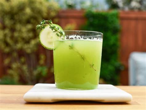 Cucumber-Thyme Gin and Tonic Recipe | Food Network
