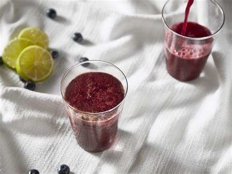 Blueberry-Basil Limeade Recipe | MyRecipes
