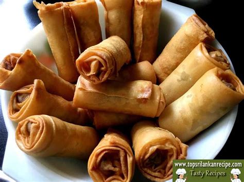 Easy Chicken Spring Roll Recipe Step by Step with …