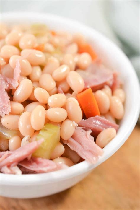 Crockpot Navy Bean and Ham Soup - Sweet Pea's …