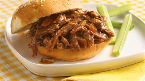 Slow-Cooker Pulled-Beef Sandwiches Recipe