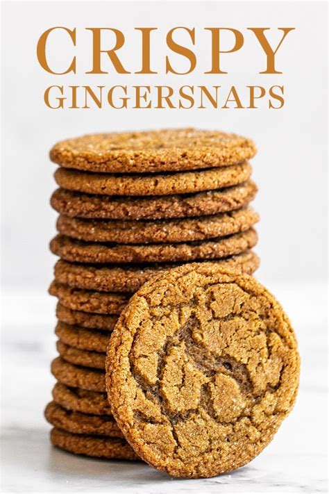 Ginger Snaps Recipe | Crispy Gingersnaps - Handle the …