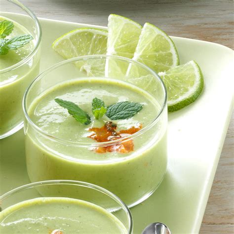 Chilled Pea Soup Shooters Recipe: How to Make It - Taste …