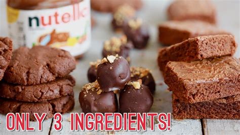 3 Ingredient Nutella Cookies - Gemma’s Bigger Bolder …