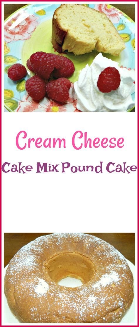 Cake Mix Cream Cheese Pound Cake - Pams Daily Dish