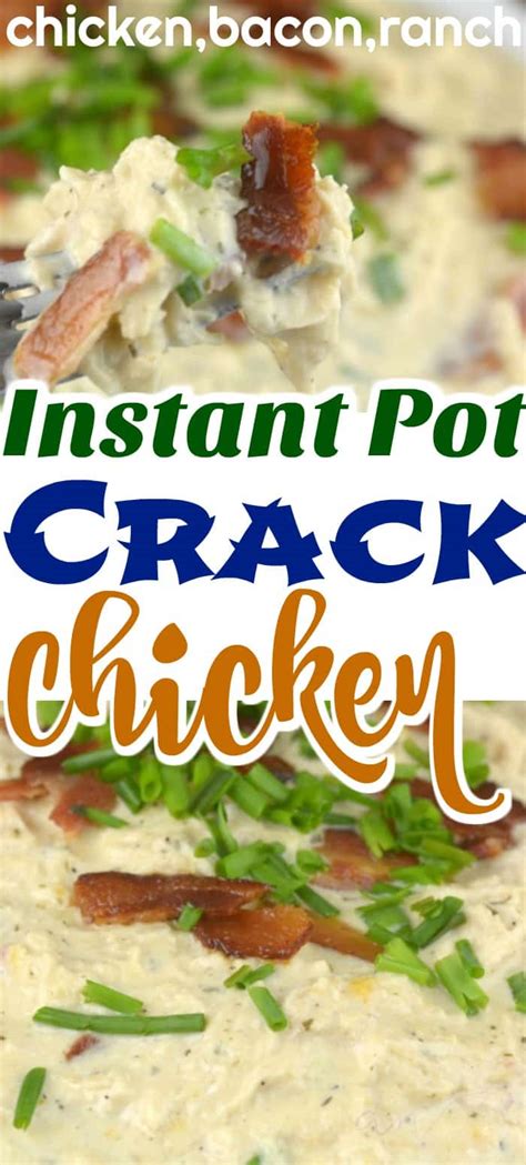 Instant Pot Crack Chicken - Adventures of a Nurse