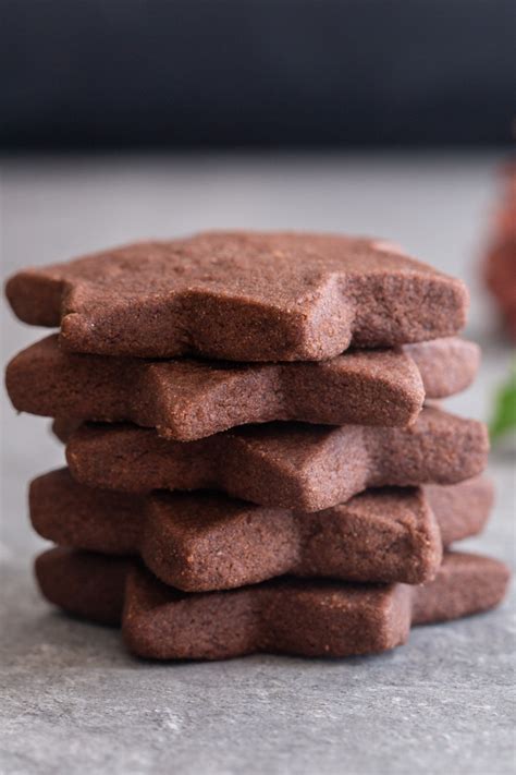 Chocolate Shortbread Cookies Recipe - An Italian in …