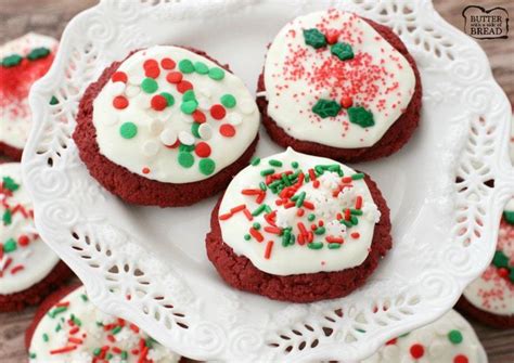 RED VELVET CHRISTMAS COOKIES - Butter with a Side …