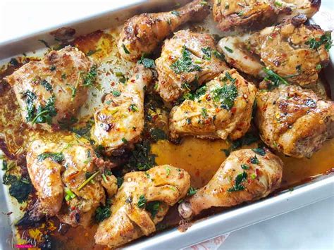 Spicy Oven Baked Chicken - Afelia's Kitchen