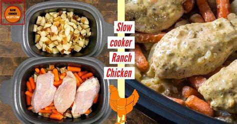 Creamy Slow Cooker Ranch Chicken Recipe