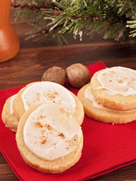 Slice-and-Bake Eggnog Cookies Recipe