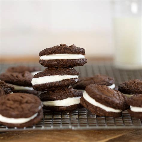 Easy Brownies And Cream Sandwich Cookies | Ready …