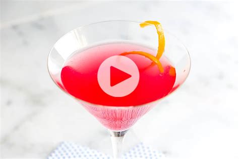 Perfect Cosmopolitan Cocktail - Inspired Taste