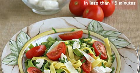 10 Best Mozzarella Tomato Basil Caprese Pasta Recipes