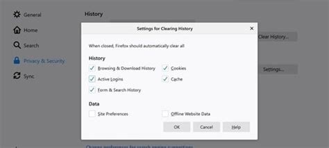 How to automatically clear Firefox Cookies, Cache, …