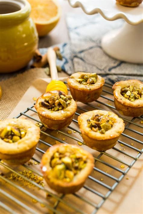 Baklava Cookie Cups - The Girl in the Little Red Kitchen