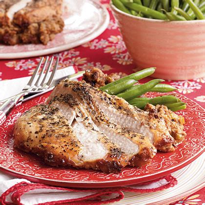 Slow-Cooker Turkey & Dressing Recipe | MyRecipes