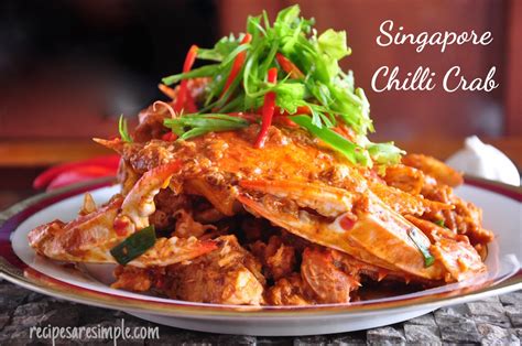 Singapore Chilli Crab - Recipes are Simple