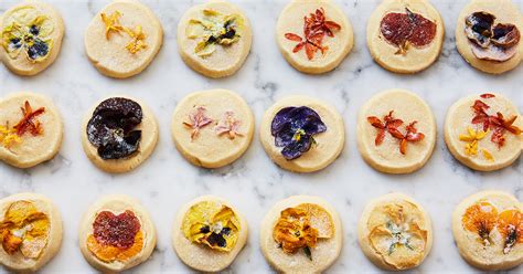 Botanical Flower Shortbread Cookies Recipe - PureWow