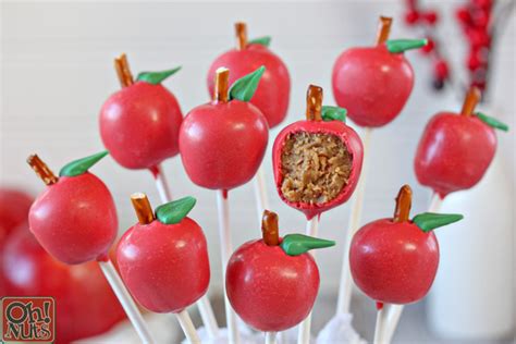 How to make Apple Cake Pops | Oh Nuts Blog