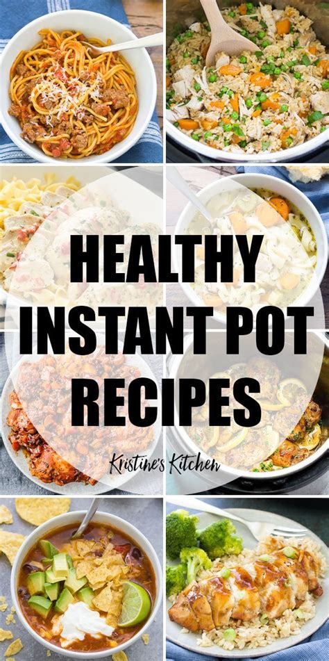 35 Healthy Instant Pot Recipes (Quick & Easy)