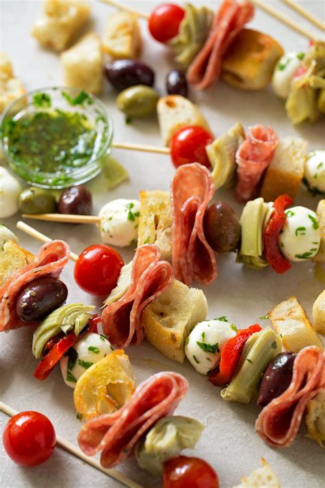 Easy Antipasto Kebobs - Life Made Simple