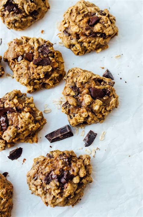 Sweet Potato Cookies with Chocolate Chips and Oats