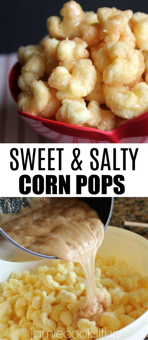 Sweet and Salty Corn Pops – Jamie Cooks It Up